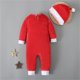 thumbnail image 4 of Mono de disfraz de Papá Noel para bebé recién nacido, niña y niño, manga larga, ropa de Navidad para bebé recién nacido, 4 of 4