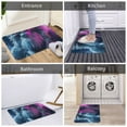 thumbnail image 5 of Rateoe Hip-Hop Glasses Gorilla Pattern Flannel Door Mat Indoor Outdoor Entrance, Waterproof All-Weather Doormat,Fade Resistant, Low Profile Entryway Mat 16x24in, 5 of 7