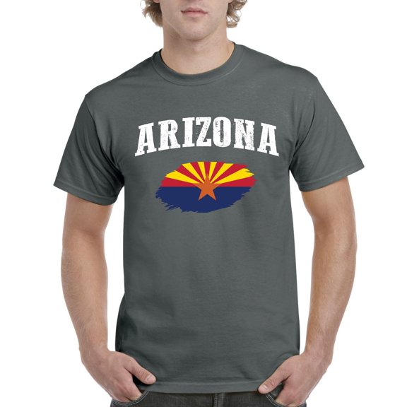NIB - Men's T-Shirt Short Sleeve, up to Men Size 5XL - Arizona