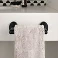 thumbnail image 2 of Moen Arlys Matte Black Towel Bar 7.25 in. L Zinc, 2 of 3