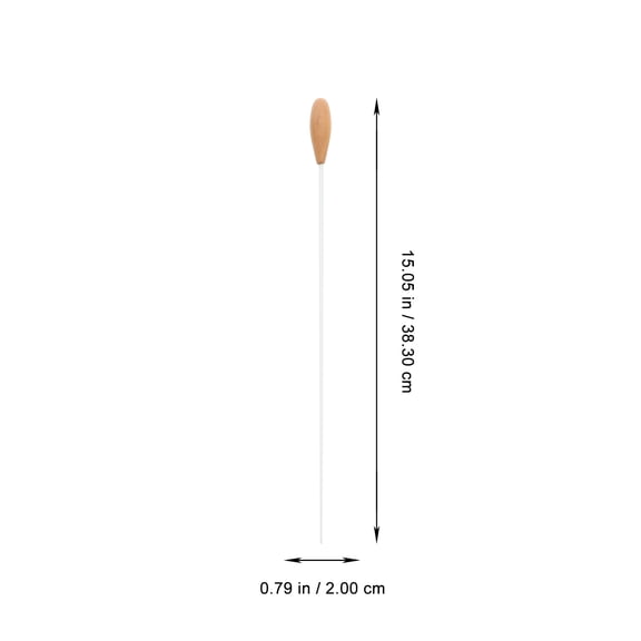 LOLIPPYY Music Performance Baton Wood for Professional Users Multi 1Pcs