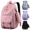 thumbnail image 2 of AIGIA Backpack Cute Backpack for School College Backpack Large Capacity Bookbags for Women Students Casual Travel Daypacks, 2 of 20
