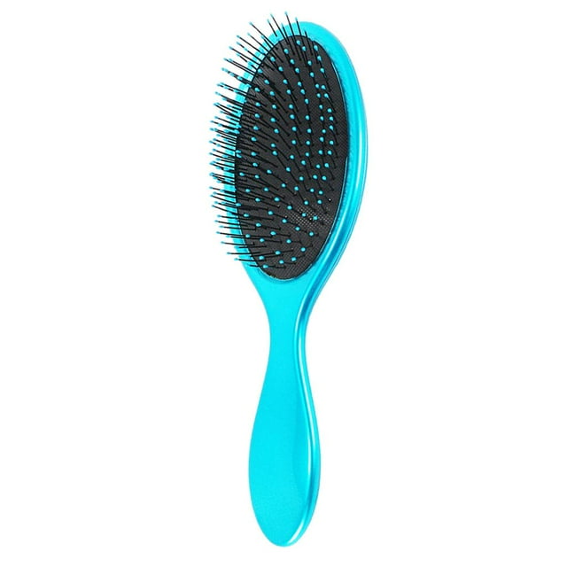 Cepillo acolchado con antiestático para cabelludo Cepillo para Azul jinwen Cepillo para el cabello desenredado acolchado