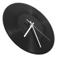 thumbnail image 2 of 1 Set Unfinished Vinyl Record Shape Wall Clock Wall Hanging Clock Decorative Wall Clock No Battery, 2 of 6
