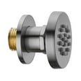 thumbnail image 1 of 2inch Adjustable Body Round Rotatable Shower Head Massage Spa Side Spray Faucet, 1 of 8