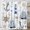Navy Blue, variant on Nautical Shower Curtain Lighthouse Shower Curtain Set Sailboat Anchor Bathroom Curtain Navy Blue Fabric Shower Curtain with 12 Hooks 72x72 Inches