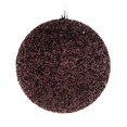 thumbnail image 1 of Vickerman N185775D Boule en Chocolat Perlée de 4,75 Pouces avec Perçage 6 par Sac, 1 of 2