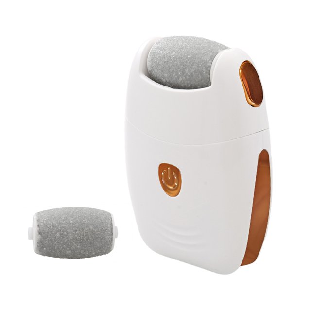 Rechargeable Electric Foot Care Tool - Portable USB-Powered Callus Remover for Dead Skin & Hard Skin Removal, Home Foot Grinding Device with Gold Finish, Professional Pedicure Machine for Smooth Feet