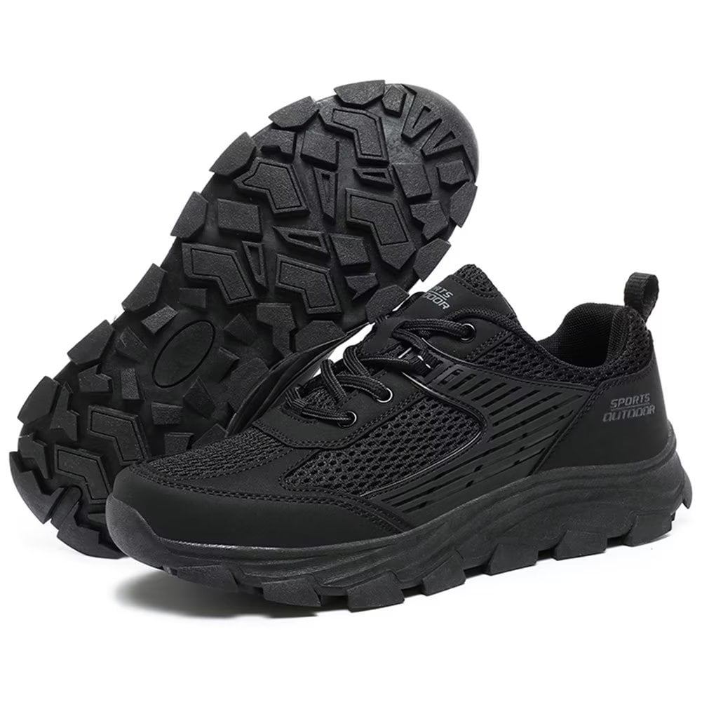Mens Sneakers Leather Running Shoes Trainers Sneaker Casual Hiking Shoes