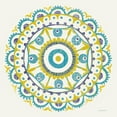 thumbnail image 2 of Great Art Now Lakai Circle VI Blue and Yellow by Kathrine Lovell Canvas Wall Art, 2 of 2