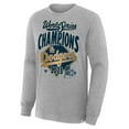 thumbnail image 2 of Men's Fanatics Steel Los Angeles Dodgers 2025 World Series Champions Locker Room Long Sleeve T-Shirt, 2 of 3