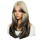 thumbnail image 1 of Peluca de SimulacióN Europea y de 64 Cm, Cabello Femenino, Conjunto de Cabeza con Raya Central, Conjunto de Cabello para Mujer, Peluca de Cabeza,e, 1 of 9