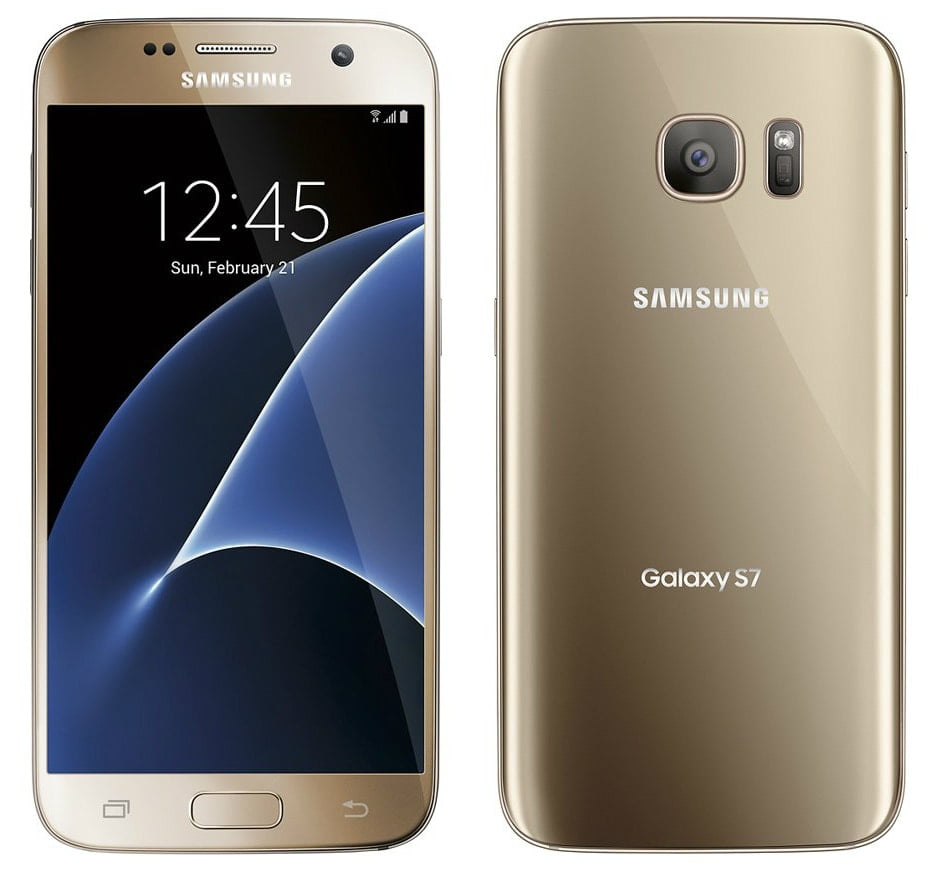 Samsung Galaxy S7 Sm G930r 32gb Us Cellular Smartphone Gold Pre Owned In Excellent Condition Walmart Com Walmart Com