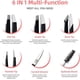 thumbnail image 3 of Zhuge Juego de pinzas de 6 piezas, kit de pinzas para cejas que incluye 4 pinzas, 1 tijera curva, 1 cepillo para cejas para eliminar el vello facial y los pelos encarnados, 3 of 5