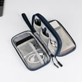 thumbnail image 3 of MesaSe Portable Cable Organizer Bag Travel Cord Organizer Pouch Small Electronics Accessories Bag Tech Cord Storage Pouch for Cable  Charger Drive Earphone USB SD Card, 3 of 5