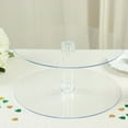 thumbnail image 5 of Efavormart 2 Tier 18 inch Acrylic Crystal Glass Clear Cupcake Dessert Decorating Stand For Birthday Xmas Party Wedding, 5 of 11