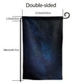 thumbnail image 3 of Black Starry Sky Double Sided Garden Flag for Indoor Outdoor Decorations 12.5 * 18 Inches Square, 3 of 7