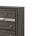 thumbnail image 5 of Benjara Transitional Style 9 Drawer Wooden Dresser with Bracket Feet, Gray, 5 of 5
