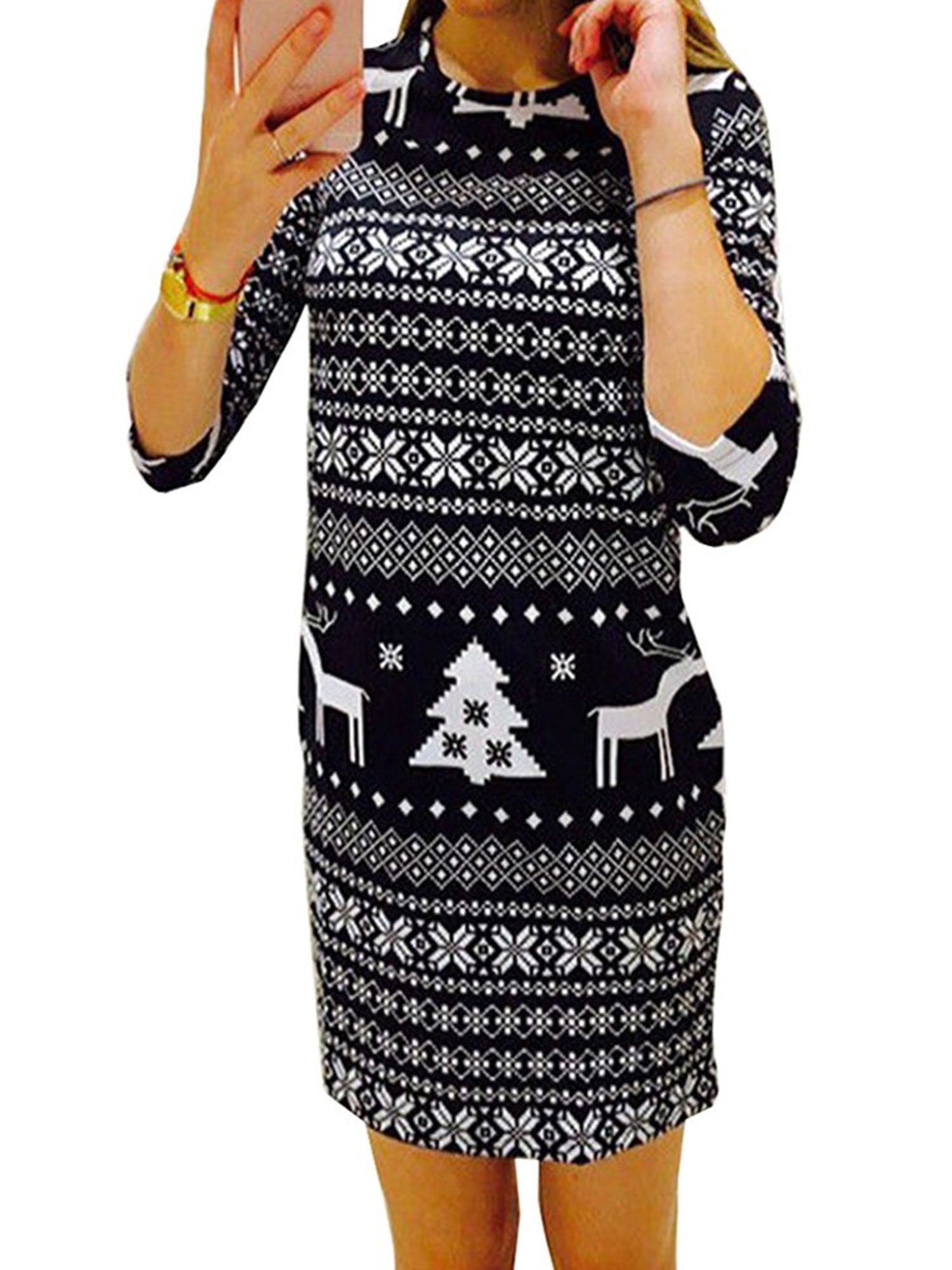 Knitted christmas dress Clearance