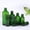 Green, variant on Bueautybox Three Color Essential Oil Bottles Round Empty Refillable Amber Bottle with Glass Dropper for Liquid Aromatherapy Fragrance Lot