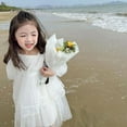 thumbnail image 6 of LOVEBAY Toddle Girl Party Wedding White Puffy Princess Dress 1-5T, 6 of 8