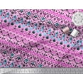 thumbnail image 2 of Soimoi Cotton Duck Fabric Paisley & Floral Artistic Print Fabric by The Yard 56 Inch Wide, 2 of 3
