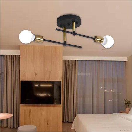 

Toysloveit Nordic Ceiling Light Chandelier Pendant Lamp 2 Lights For Apartment