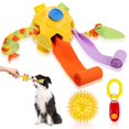 thumbnail image 1 of CHUANK Snuffle Ball for Dog Toys  Interactive Bite Resistant Rope  Slow Food Training  Encourages Natural Foraging Skills for Large Medium Small Dogs Training(Red), 1 of 7