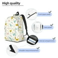 thumbnail image 5 of Balery Chicken Vintage Canvas Backpack for Men and Women - Large Capacity, Durable Travel Laptop Bag for School, Work, Hiking, and Outdoor Activities, 5 of 7