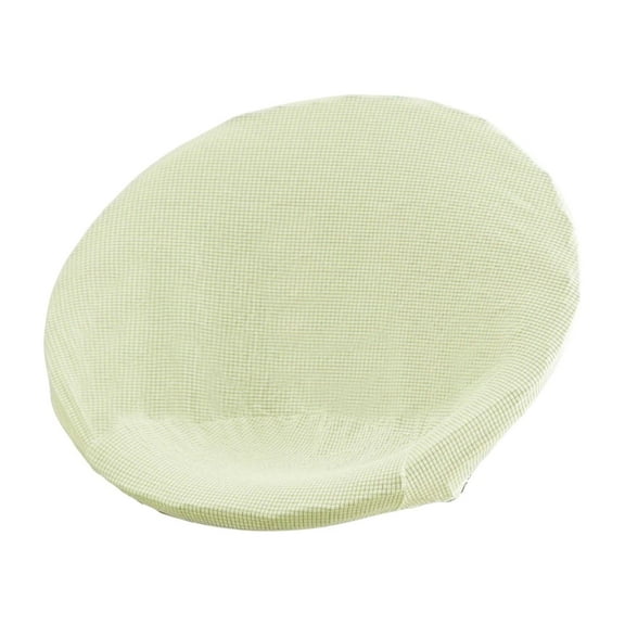 deevoka Round Saucer Chair Cover Dustproof Replace for Room Dining Room Beige