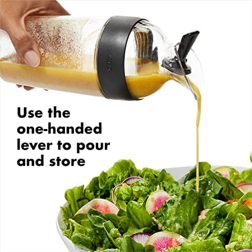 Large Good Shaker Grips Salad Clear OXO Dressing