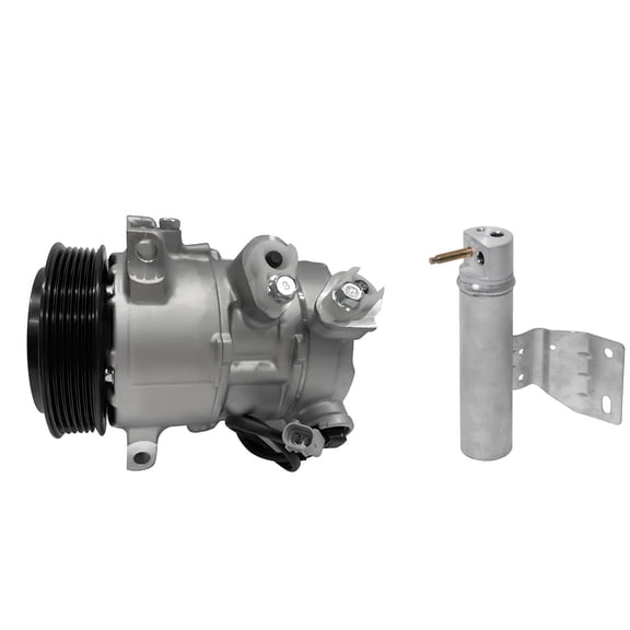 RYC New AC Compressor and A/C Clutch Kit KT DI50N