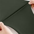 thumbnail image 5 of Womens Yoga Pants, Elastic Waist Solid Full Length Casual Pants, Relaxed Fit, Comfort Stretch Trousers, Yoga & Fitness Wear | VerBelle,Army Green L, 5 of 8