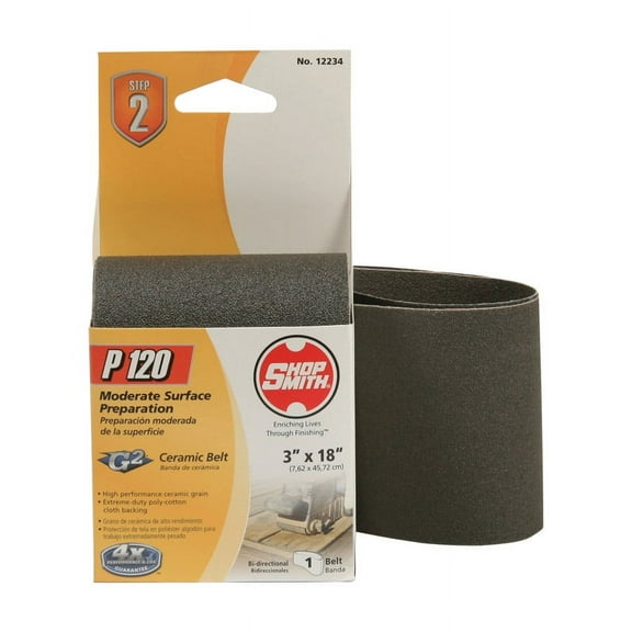 Ali Industries 2368553 3 x 18 in. 120 Grit Sandbelt