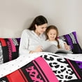 thumbnail image 5 of Castle Fairy 3-Piece Queen Zebra Leopard Comforter Set, 5 of 8