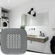 thumbnail image 3 of Flexible Floor Drain Mat Waterproof Sewer Anti-Odor Hair Catchers for Toilet, 3 of 5