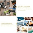 thumbnail image 2 of unbranded  25 Pcs Triangular Memo Holder Sign Prongs Colored Paper Clips Table Top Easel Golden, 2 of 8