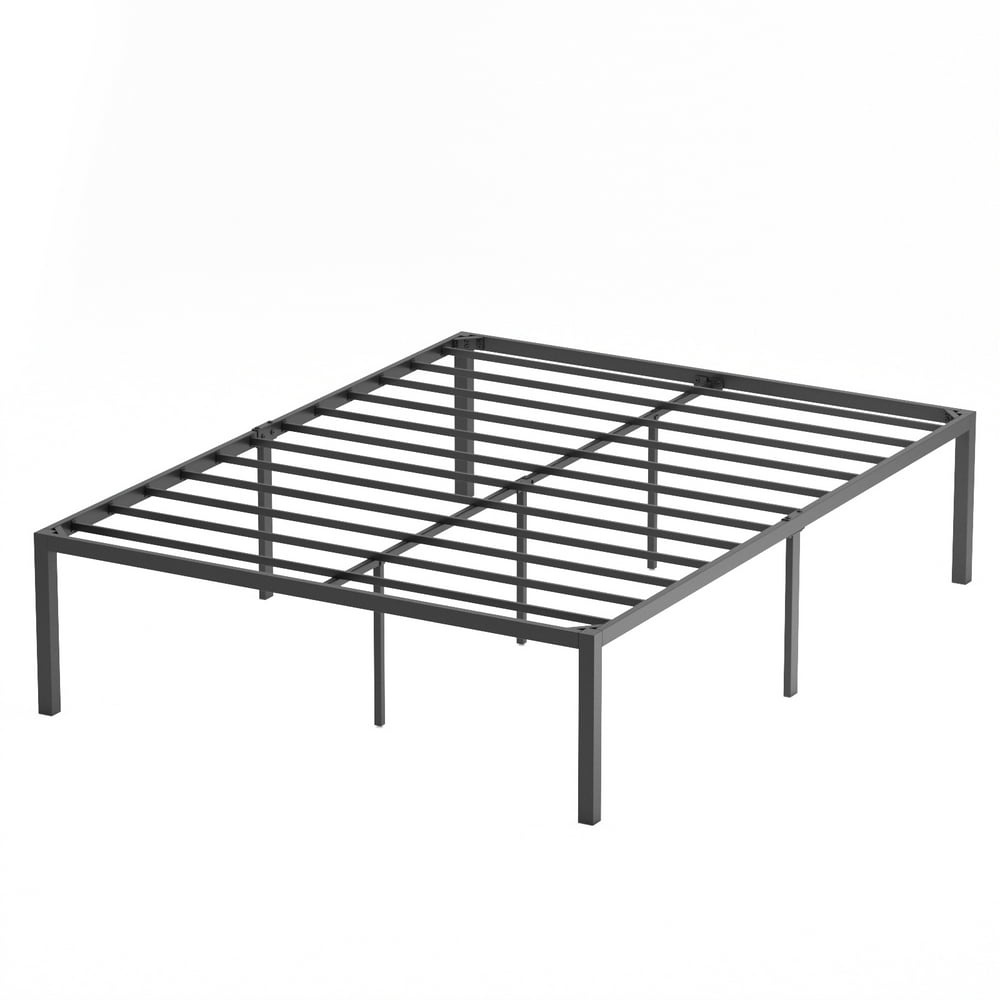 Elephance 18 Inch King Size Metal Platform Bed Frame No Box Spring