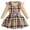 Beige, variant on Duqingm Girls Clothes Ruffled Long Sleeve Top and Plaid Skirt 2PCS Set Fall Winter Girls Outfits Size 9Months-3Years (Black,18-24 Months)