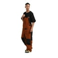thumbnail image 6 of Xfvqtps Men Snow Pants Ski Bibs Snowboarding Multiple Pockets Adjustable Straps Thermal Warm Waterproof Winter Overalls Brown, 6 of 8