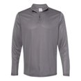 thumbnail image 1 of Attain True Hue Performance Quarter-Zip Pullover, Graphite - 3XL, 1 of 1