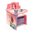 thumbnail image 4 of Escritorio con silla Delta Children Disney Princesas con almacenamiento, para 3 años o más, 4 of 8