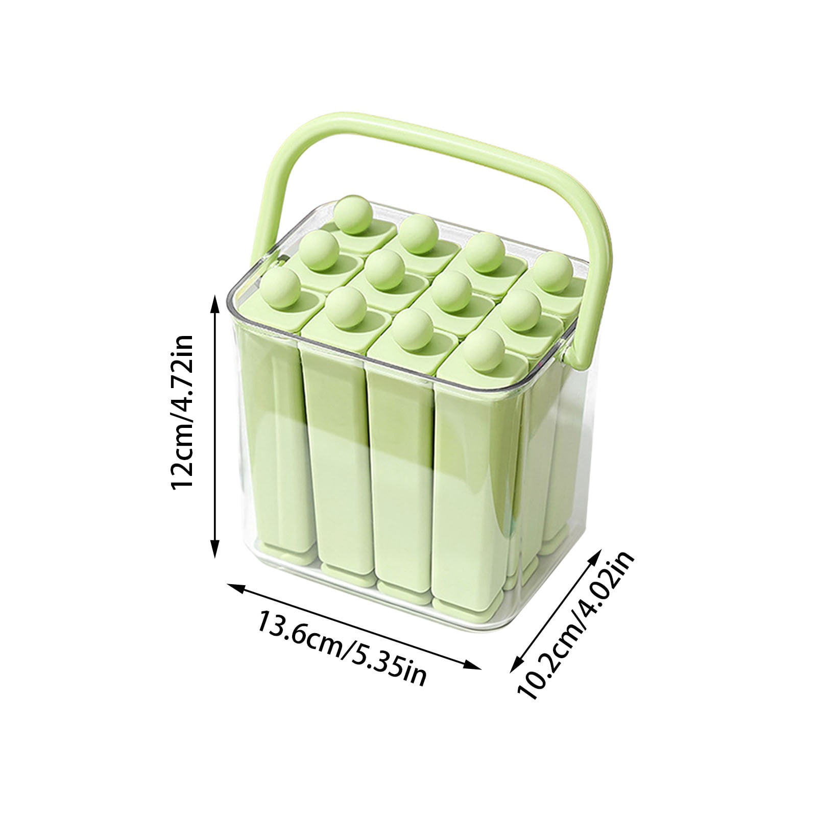 Ice Stick For Homemade And Easy Release Silicone Ice Maker For Summer Drinks And Desserts Parts Freezer Ice Holder Slow Melting Ice Cubes Small Ice Stacking Trays with Silicone Freezer Sphere Ice