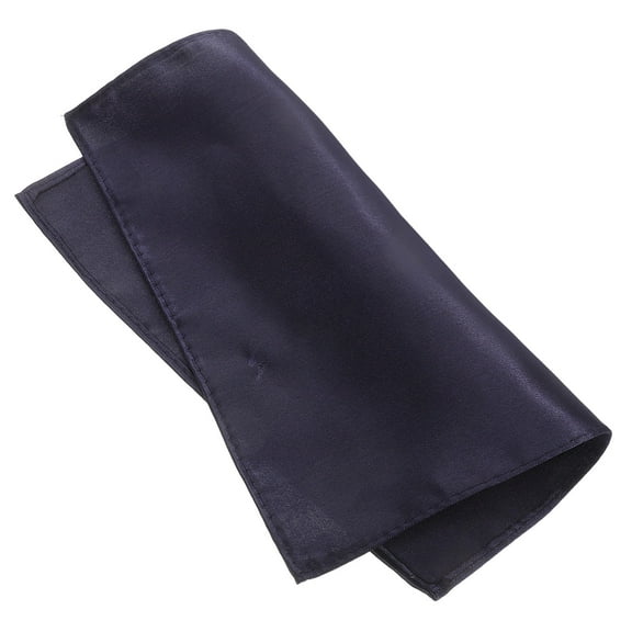 WORGEOUS Polyester Silk Pocket Square Men Elegant Handkerchief Solid Color Pocket Square For Suit Wedding Party Formal Events Gentleman Accessories