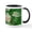 White/Black Inside, variant on CafePress - Pink Roses By Vincent Van Gogh Mugs - 11 oz Ceramic Mug - Novelty Coffee Tea Cup