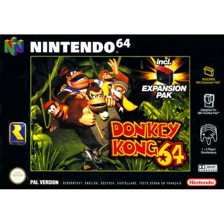 北米版 Donkey Kong 64 ドンキーコング64 NINTENDO 64 N64