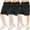 3 Pack-Black+Black+Black, variant on SILVERCELL 5-12T Boys' Active Athletic Performance Basketball Shorts Kids Quick Dry Sports Shorts with Pockets