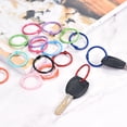 thumbnail image 6 of Uxcell Loose-Leaf Binder Rings, 1.8" Metal Book Ring Key Holder, Purple, 10 Pack, 6 of 6