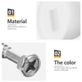 thumbnail image 3 of COSMOBETTY 1Jgo Tornillos De Repuesto Para Asiento De Inodoro Compatibles Con Baños Estándar, 3 of 8