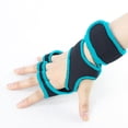 thumbnail image 3 of Guantes de entrenamiento de levantamiento de pesas ventilados: entrenamiento de gimnasio, entrenamiento cruzado, soporte de mano Ormromra CPB-DE-SSW350-4, 3 of 5